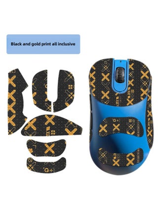 For VAXEE E1 Mouse Anti-slip Stickers E1W Wireless Sweat-absorbent Printing Stickers Palm Stickers Back Stickers Protective Film Stickers-Color: One Black And Gold Print - pzsku/Z0689384E3C0E77C5F95AZ/45/_/1742531592/292af2a1-5f00-480b-965d-bd3041e2caf6