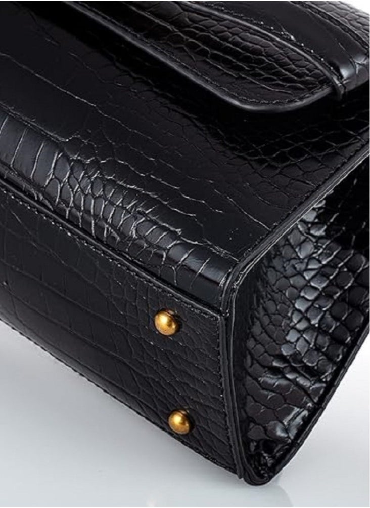 GUESS - Guess Bag Enisa Top Handle Flap - Image 1