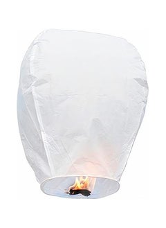 2 Pack Floating Chinese Sky Lanterns for Memory Release and Wish Transfer, Biodegradable Eco-Friendly, Fireproof Paper for Outdoor, Eid, Memorial Day  - Image 2
