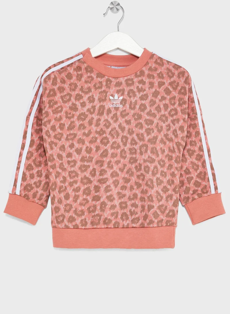 adidas Originals Kids Adicolor Crew Set