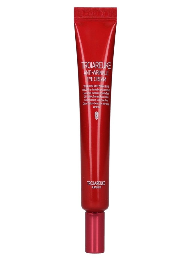 TROIAREUKE Anti-Wrinkle Eye Cream, Intensive Anti-Aging Firming Cream For Face and Neck | Rose Infused Moisturizer Packed With Antioxidants from Peptides and Botanical Extracts, Korean Skin Care - Image 1