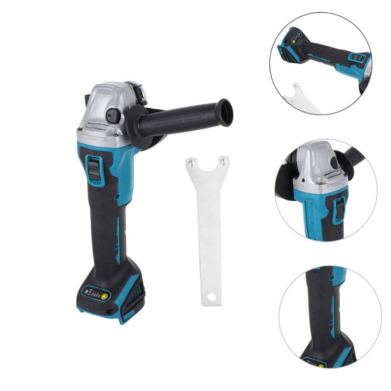 Black Rechargeable Angle Grinder Precision Cutting Disc Tool For Woodworking - Image 3