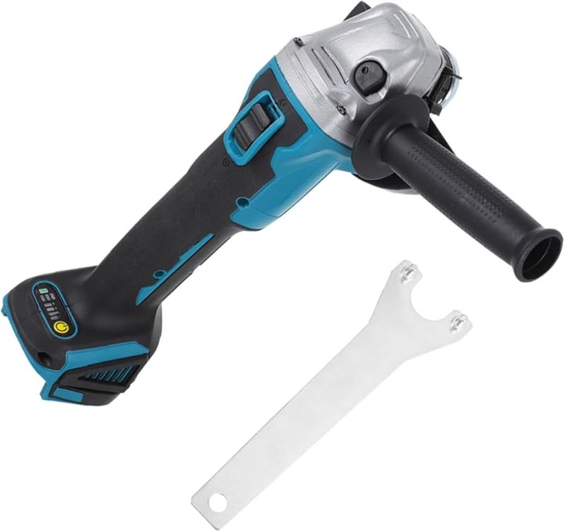 Black Rechargeable Angle Grinder Precision Cutting Disc Tool For Woodworking - Image 1