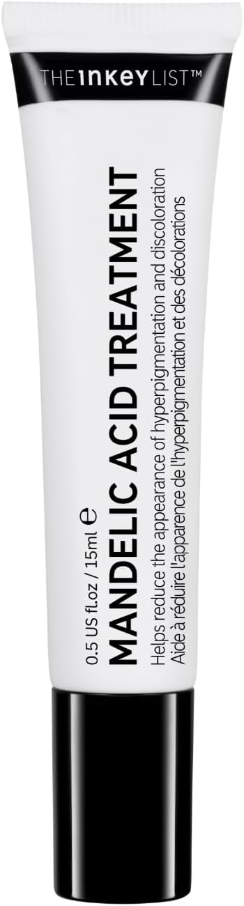 The INKEY List Mandelic Acid Treatment 15ml Treats Hyperpigmentation Fades Acne Marks Fragrancefree Suitable For All Skin Types - Image 1