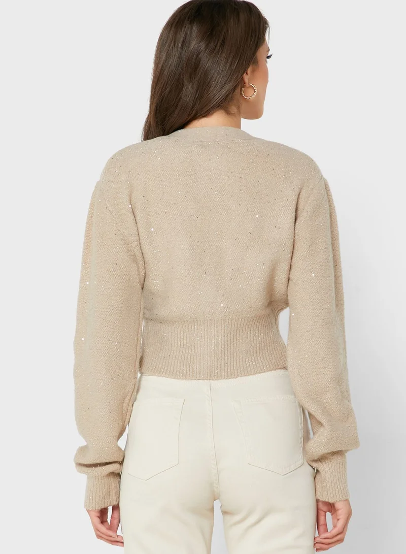 NA-KD Knitted Cardigan