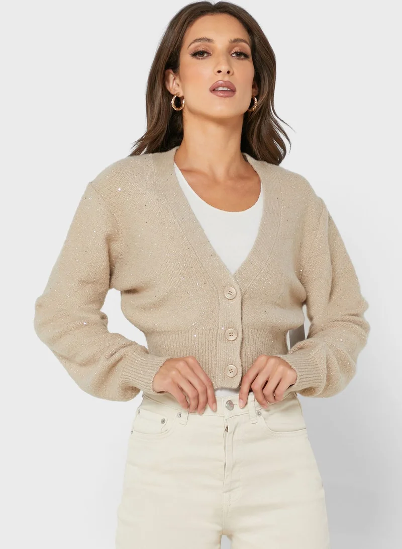 NA-KD Knitted Cardigan