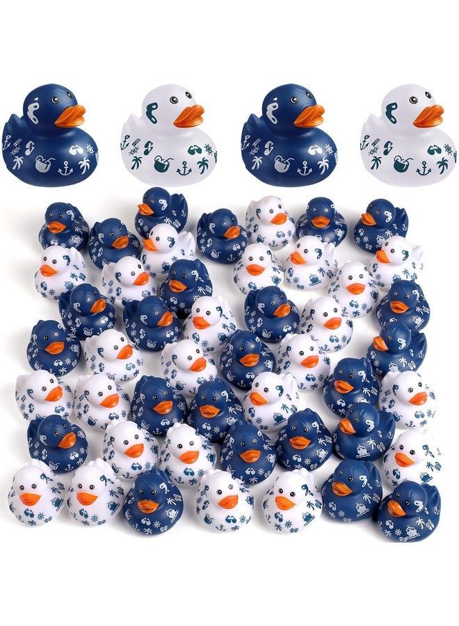 Jerify Cruise Ships Sailing Ducks 2 Inch Summer Beach Rubber Ducks Bulk Cruise Ship Toys for Carnival Party Birthday Gifts Classroom Incentives and Bath Pool Activity(12 Pcs) - Image 1