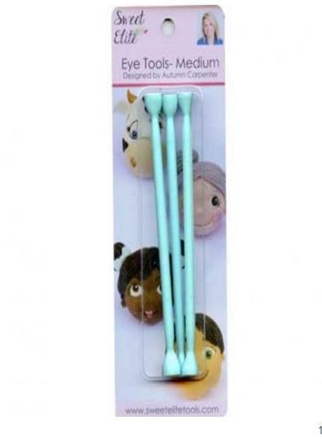 EXCEL ENTERPRISES 3pc Fondant Cake Carving Tools Kit - Plastic, Perfect for Sugarcraft & Fondant Molding - Image 3