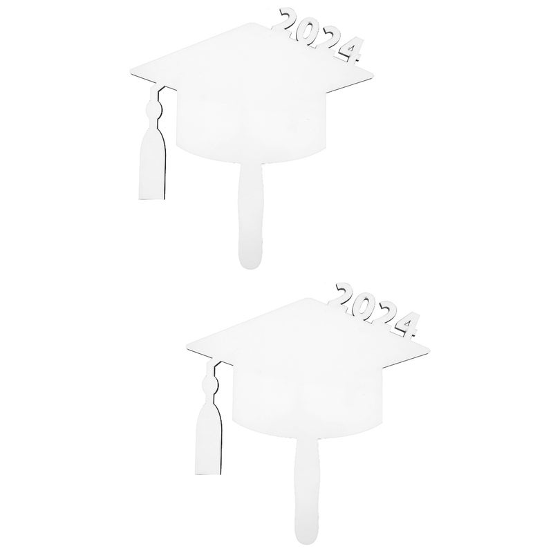 2pcs Graduation Themed Sublimation Photo Frame Graduation Picture Frames Bulk Sublimation Blank - Image 1