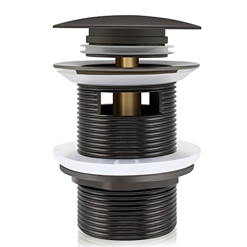 FerdY Pop-up Drain for Freestanding Bathtub, Space Gray, cUPC Certification, Freestanding Bathtub Drain Stopper - Image 2