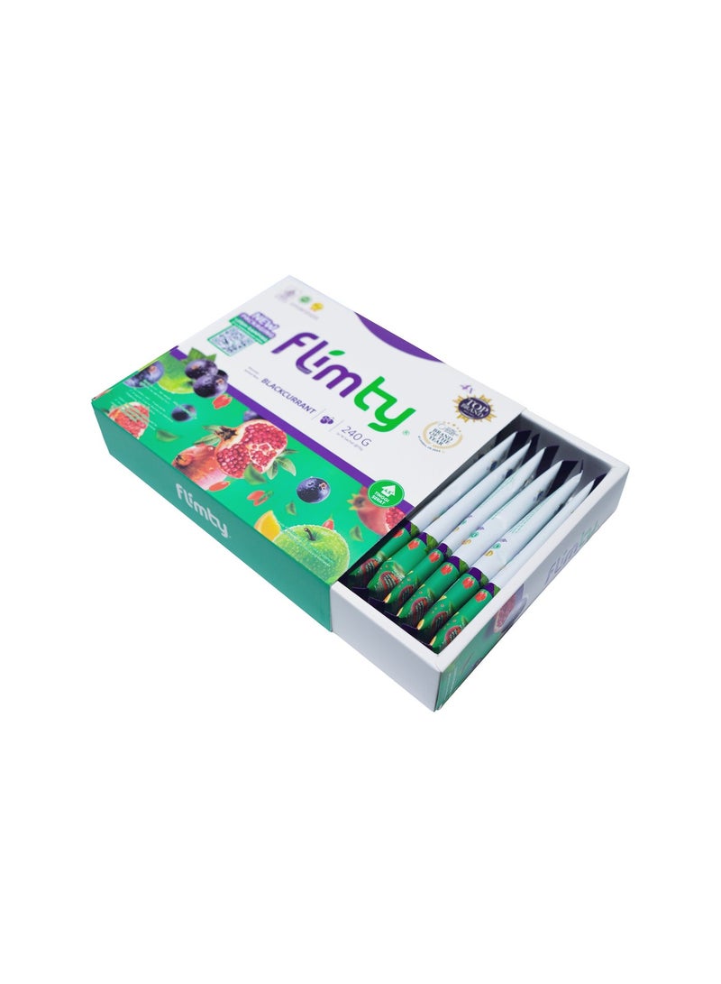 Flimty Fiber Drink – Blackcurrant – 16 Sachets - Image 2
