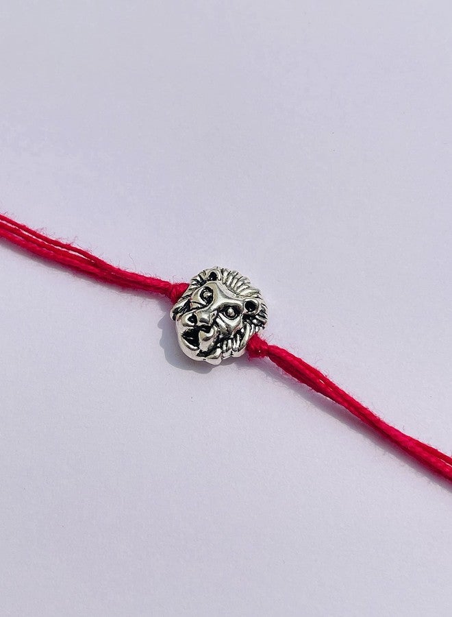 RDK SON'S Pack of 2 Fierce Lion Face Rakhis for Kids - Designer Raksha Bandhan Rakhi Set for Little Brothers & Sisters | Gift for Boys & Girls - Image 3