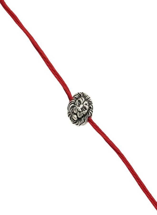 RDK SON'S Pack of 2 Fierce Lion Face Rakhis for Kids - Designer Raksha Bandhan Rakhi Set for Little Brothers & Sisters | Gift for Boys & Girls - Image 1