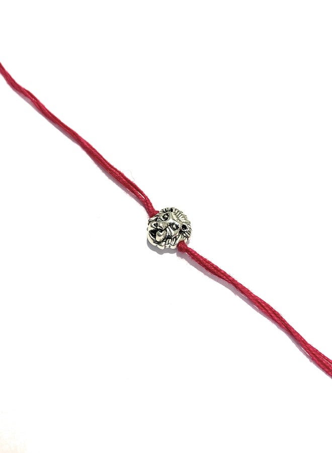 RDK SON'S Pack of 2 Fierce Lion Face Rakhis for Kids - Designer Raksha Bandhan Rakhi Set for Little Brothers & Sisters | Gift for Boys & Girls - Image 5