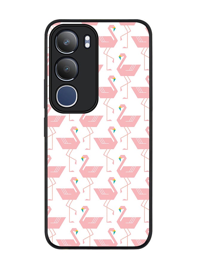 Stylizedd For vivo Y19s / Y19s Pro Case,Slim fit Camera Protection, Shockproof Thin Phone cover  - Feminine Flamingos