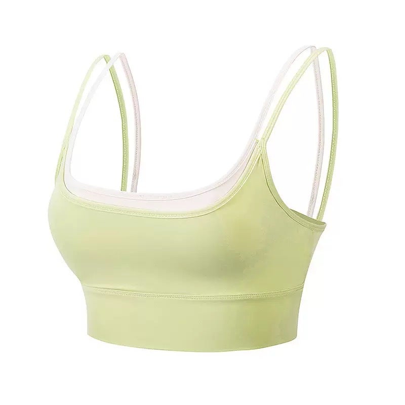 Women's Sports Bra Shockproof Push-up Yoga Vest Quick-dry Fitness Bra - Image 5