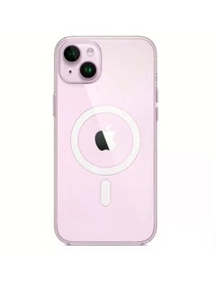 iPhone 15 Plus Magsafe Case Clear 6.7 inch Anti-Yellowing iPhone 15 Plus Magsafe Cover Transparent Slim Thin Crystal Clear iPhone 15 Plus Magsafe Case Shockproof Protective Phone Case Cover For Apple