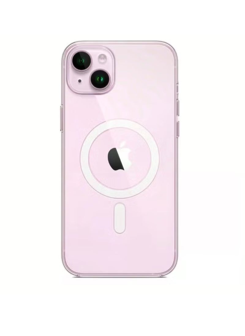 Generic - iPhone 15 Plus Magsafe Case Clear 6.7 inch Anti-Yellowing iPhone 15 Plus Magsafe Cover Transparent Slim Thin Crystal Clear iPhone 15 Plus Magsafe Case Shockproof Protective Phone Case Cover For Apple - Image 1