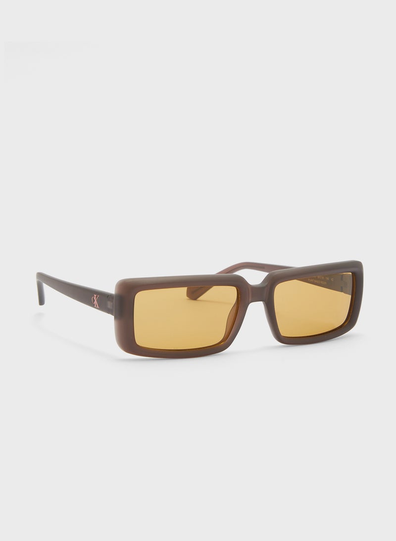 Calvin Klein Jeans Rectangle Sunglasses Ckj24622S - Image 1