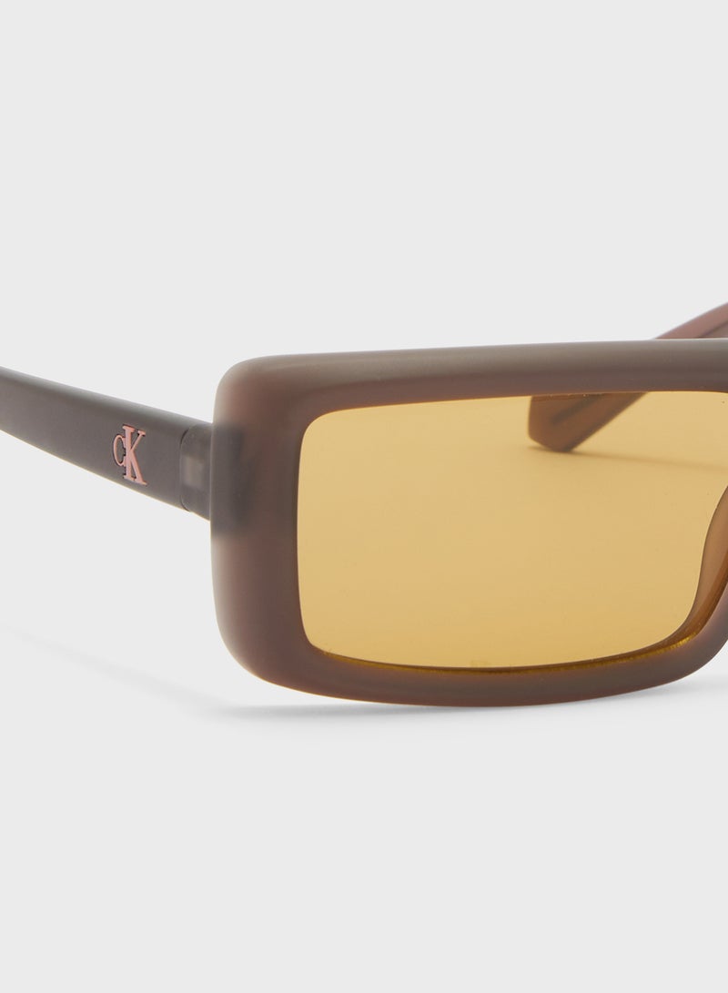 Calvin Klein Jeans Rectangle Sunglasses Ckj24622S - Image 4
