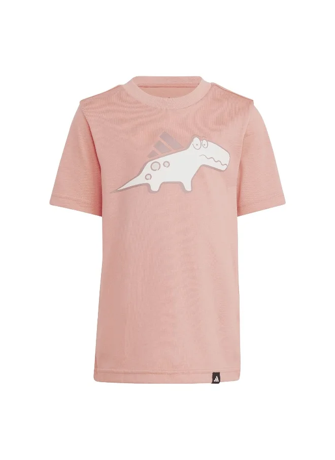 اديداس adidas little kids adiraptor unisex graphic t-shirt
