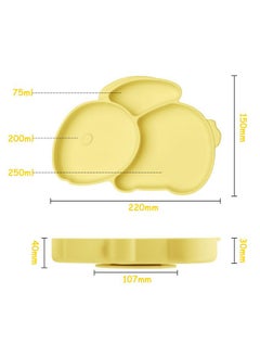 Vicloon Toddler Plates with Suction, Toddler Plates, 100% Food-Grade Silicone Divided Design, Non-Slip, Microwave and Dishwasher Safe - pzsku/Z068A5D3556C3168F5015Z/45/_/1737031278/989d1951-5fed-4305-ad5c-8c0964ba7abd