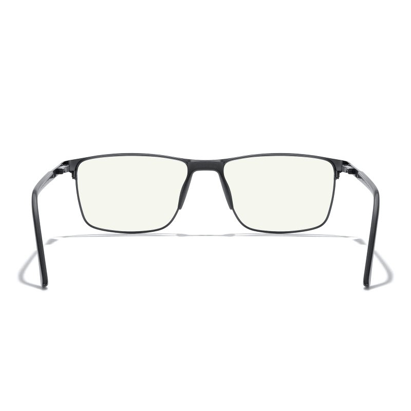MERRY'S Fashion Blue Light Blocking Glasses - Reading Glasses Metal Frame Spring Hinge Readers for Men Eyeglasses - Image 4
