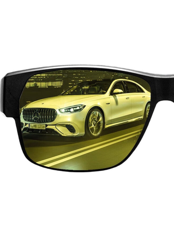 CAPONI Polarized Sunglasses For Near-Sightedness With Night Vision For Men And Women, Day And Night Dual-Use Photochromic Sunglasses, Specialized For Driving, Anti-Glare - Image 1