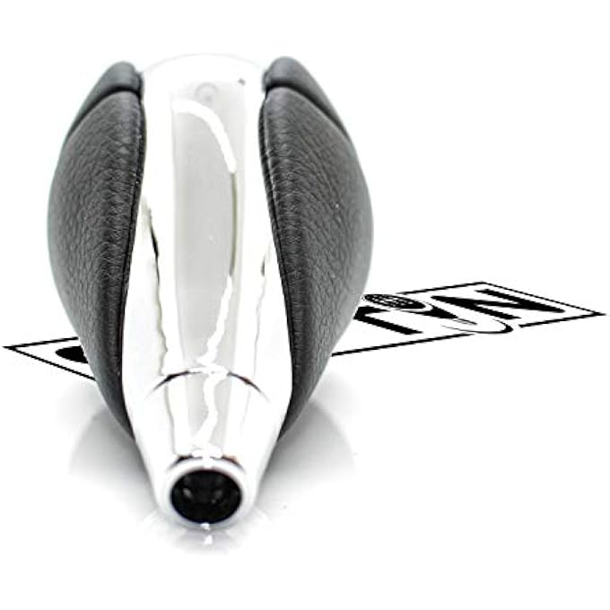 ريحني ناقل حركة عصا ناقل حركة من الجلد الكروم الأسود للكزس ES300h ES350 GS300 GS350 GS430 GS450h GS460 isF IS250 IS300 IS350 LS460 LS600h RX350 RX450h جلد أسود كروم - Image 5