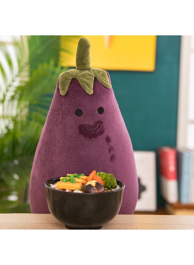 Jellycat Eggplant Plush Toy Doll, Can Be Hand-Drawn into Any Shape - 23cm - Image 4