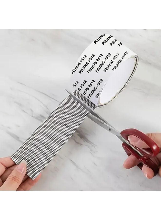 Screen Repair Tape Waterproof Self Adhesive 2m Long For Window Door Mesh Patch - Image 4