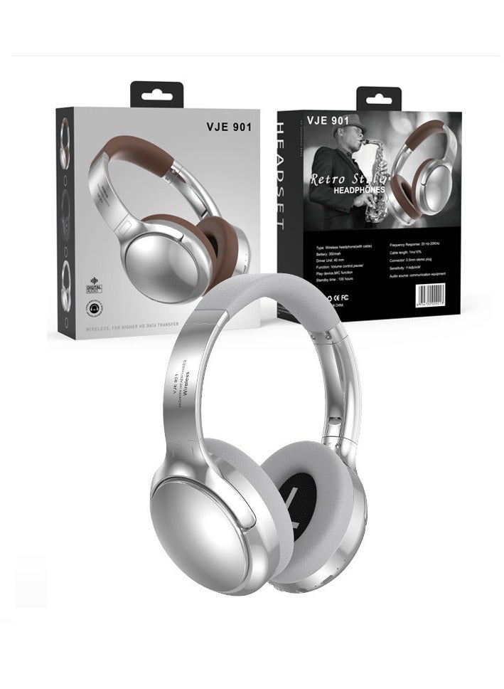 Oak Hybrid active noise-canceling headphones, wireless over-ear Bluetooth, 24-hour long ANC playback time, high-resolution audio, deep bass, customizable through the app, transparency mode, perfect for travel. - Image 1