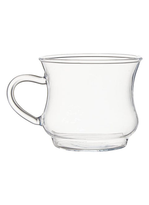 Heat Resistant Cups And Saucers - Set Of 2 - 0.25L