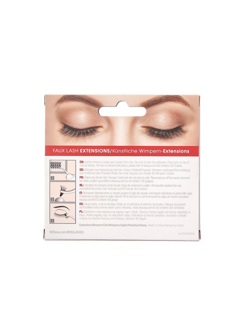 Kiss Lash Couture Faux Extensions KLCE01C