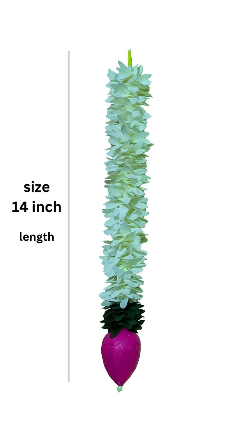 afarza Garland Toran for Door Hanging Entrance Decoration Bandarwal Handmade Festival Wedding Backdrop Haldi Mehndi Home Decor 14 Inch 6 Pieces - Image 5
