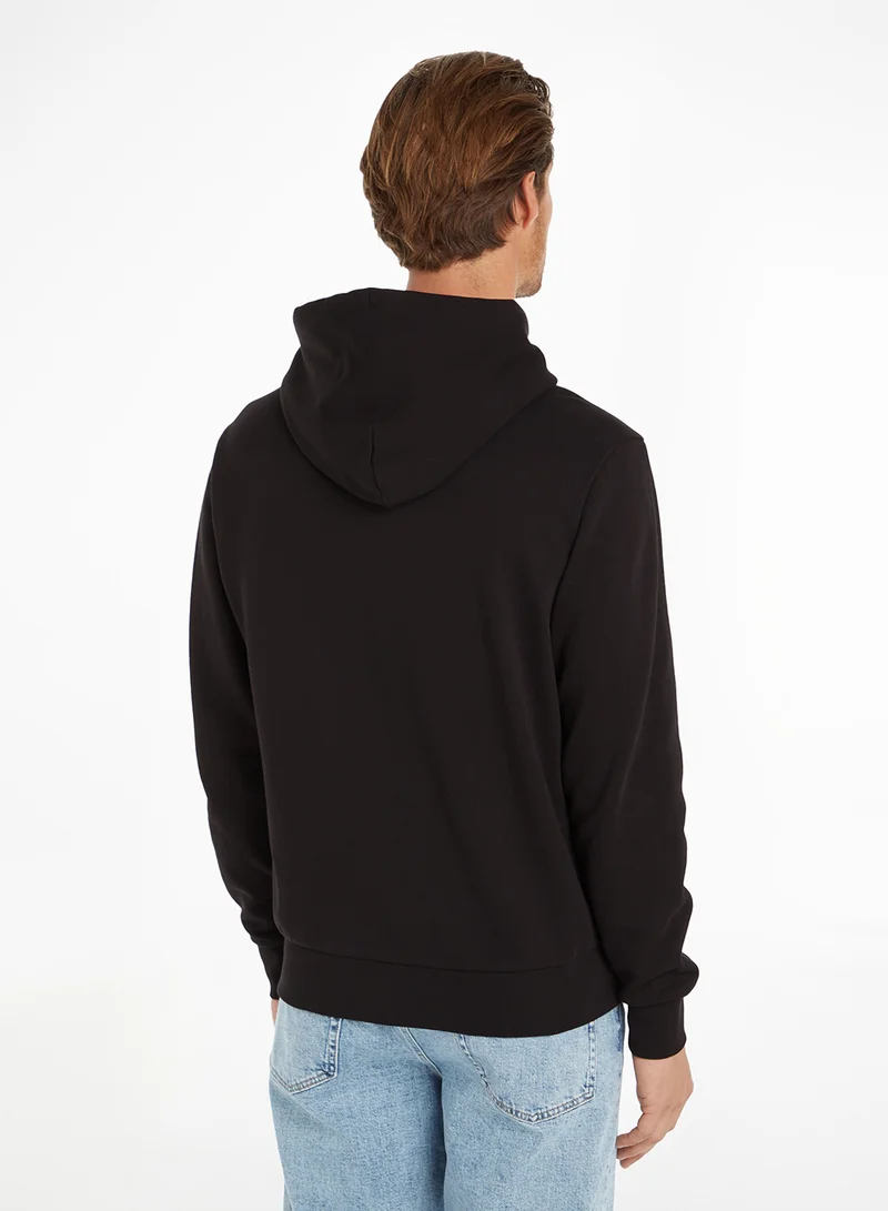 CALVIN KLEIN Cut Out Shadow Logo Hoodie