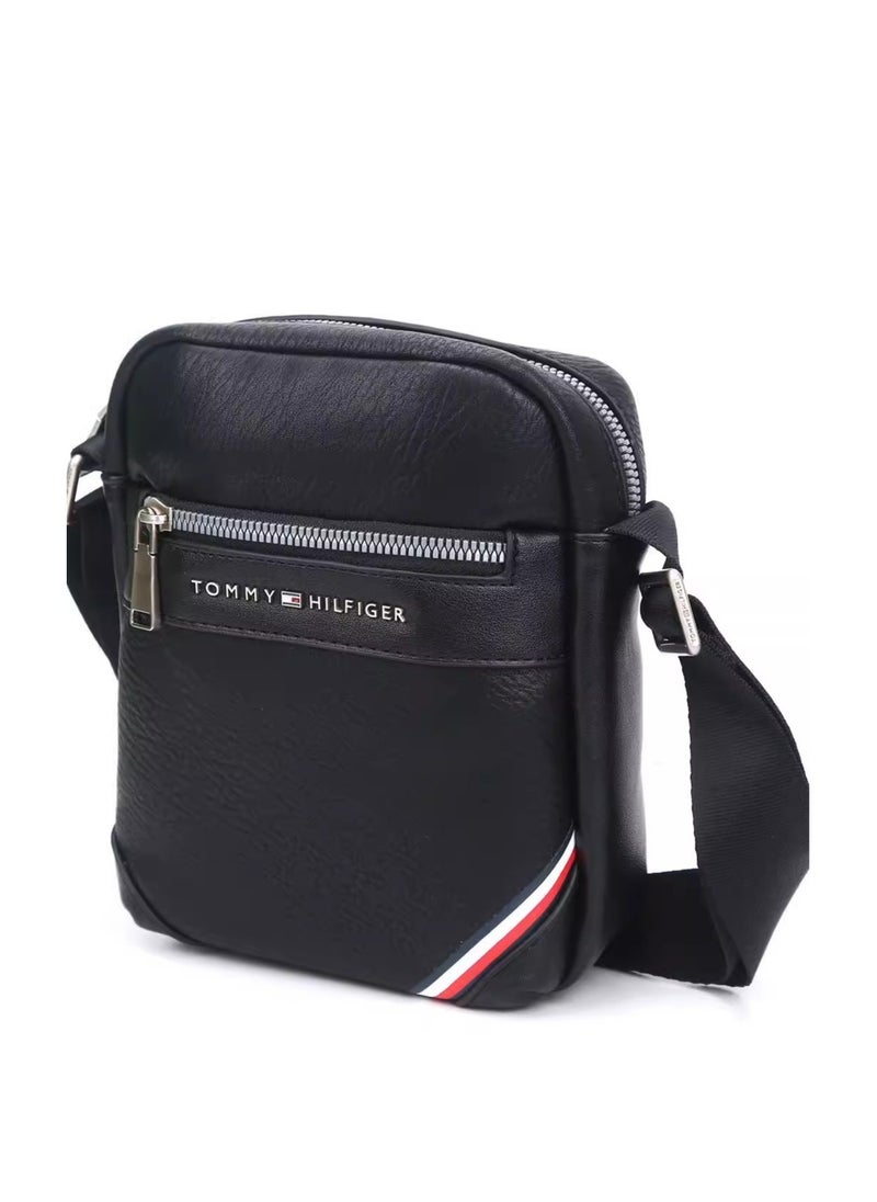 Tommy Hilfiger Plus Tommy Hilfiger Men 1985 Pu Mini Reporter Bag  - Image 2
