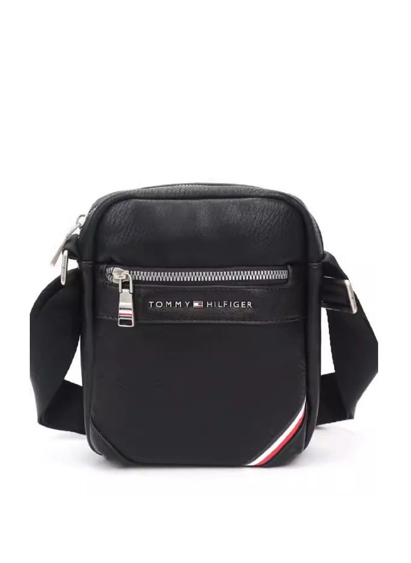 Tommy Hilfiger Plus Tommy Hilfiger Men 1985 Pu Mini Reporter Bag  - Image 1
