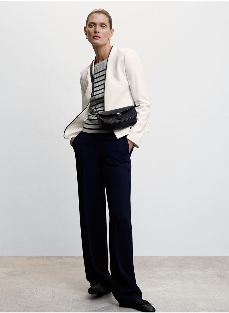 Piping Detail Blazer