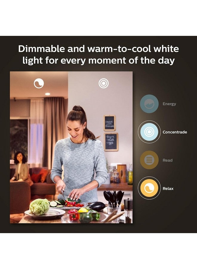 Philips hue Philips Hue A19 LED Smart Light Bulb - White and Color Ambiance - 60W Indoor Light Bulb - Control with Hue App - Works with Alexa, Google Assistant and Apple Homekit - 3 Pack  - Image 3