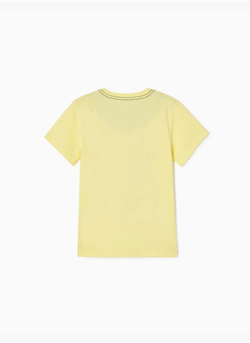 زيبي Zippy Cotton T-Shirt For Boys Palm Garden