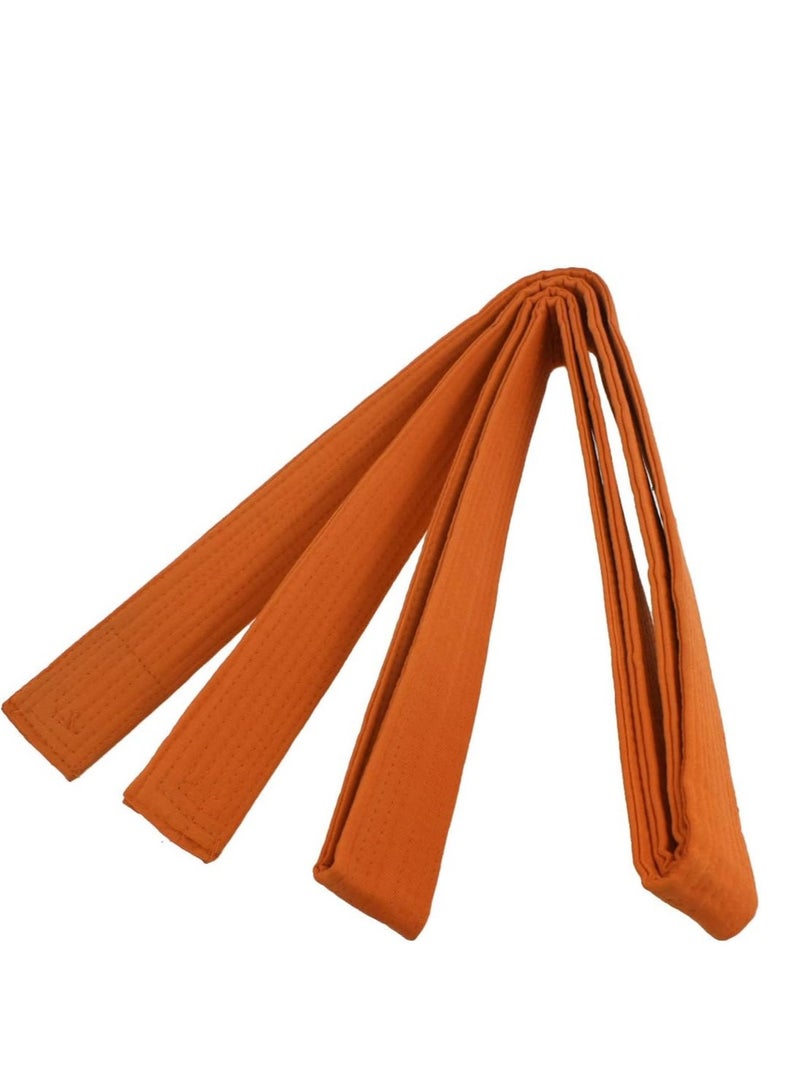 حزام قماشي للفنون القتالية باللون البرتقالي - Image 1