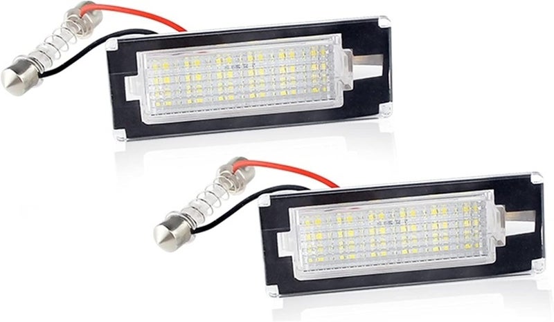 Vuzmode 2X LED License Plate Light for Various Car Models - Image 1