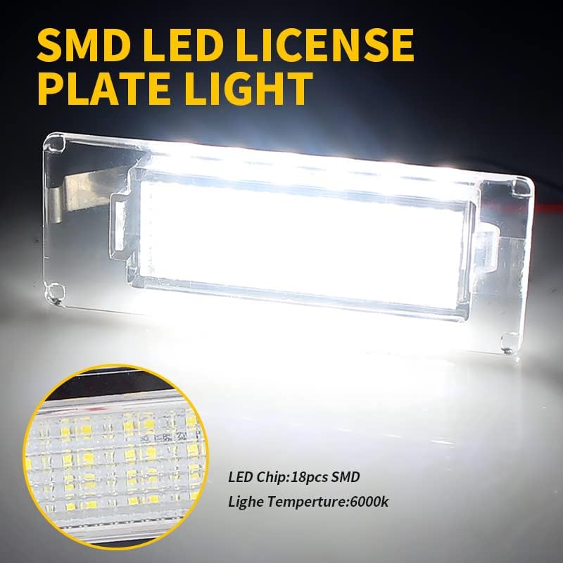 Vuzmode 2X LED License Plate Light for Various Car Models - Image 5
