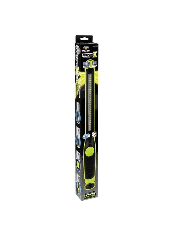 Performance Tool FirepointX High Output Li-Ion Slim Work Light Black and Green W2231 - Image 4
