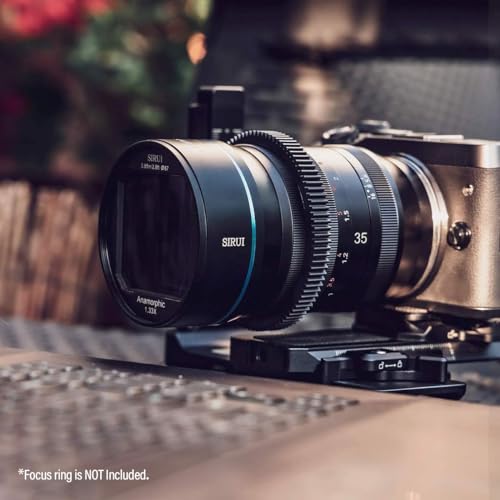 SIRUI 35mm F1.8 1.33X APS-C Anamorphic Lens Cinema Lens for MFT Mount, Blue Flare - Image 3