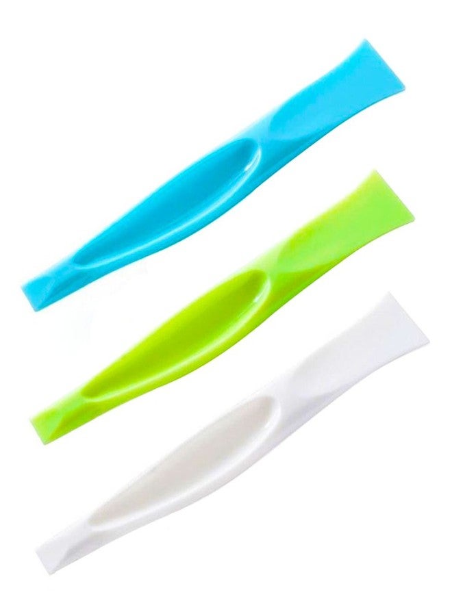 DEVILMAYCARE Pack of 5 Handy Peeler Stiff Scraper, Corner Squeegees Dirt Scratch Gum Scraper for Floor Hard Plastic Remover Cleaning Tool 7'' (Random Color) - Image 1