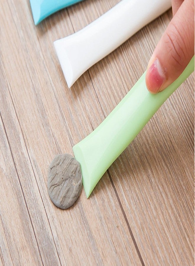DEVILMAYCARE Pack of 5 Handy Peeler Stiff Scraper, Corner Squeegees Dirt Scratch Gum Scraper for Floor Hard Plastic Remover Cleaning Tool 7'' (Random Color) - Image 5