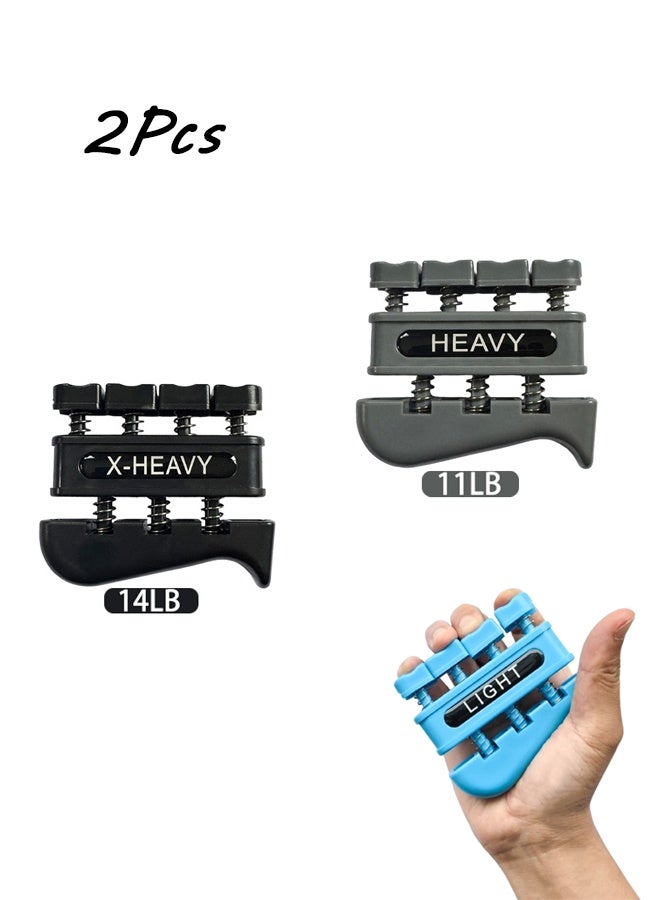 Finger Strengthener, Finger Exerciser, Hand Exerciser for Improve Dexterity and Strength in Fingers, Hands, Forearms–Grip Strength Trainer for Musicians, Climbers - Image 1