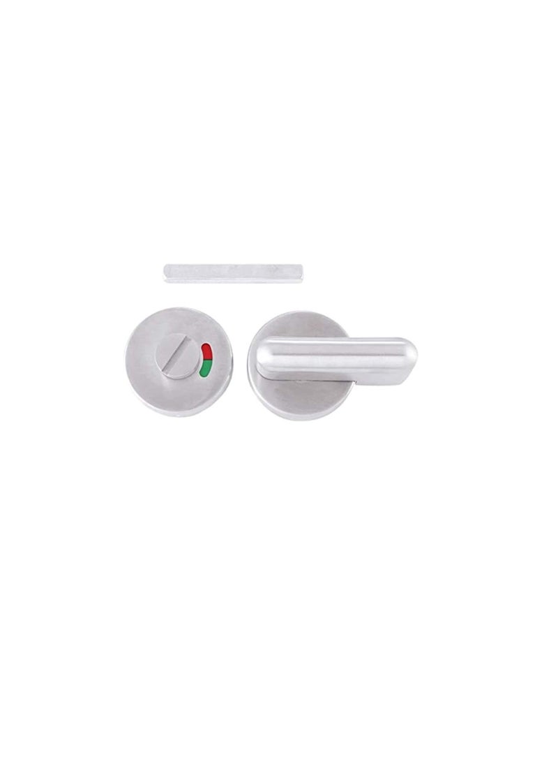 Robustline Dtik003 Dorfit Satin Finish Stainless Steel Thumb Turn With Red And Green Indicator - Image 1